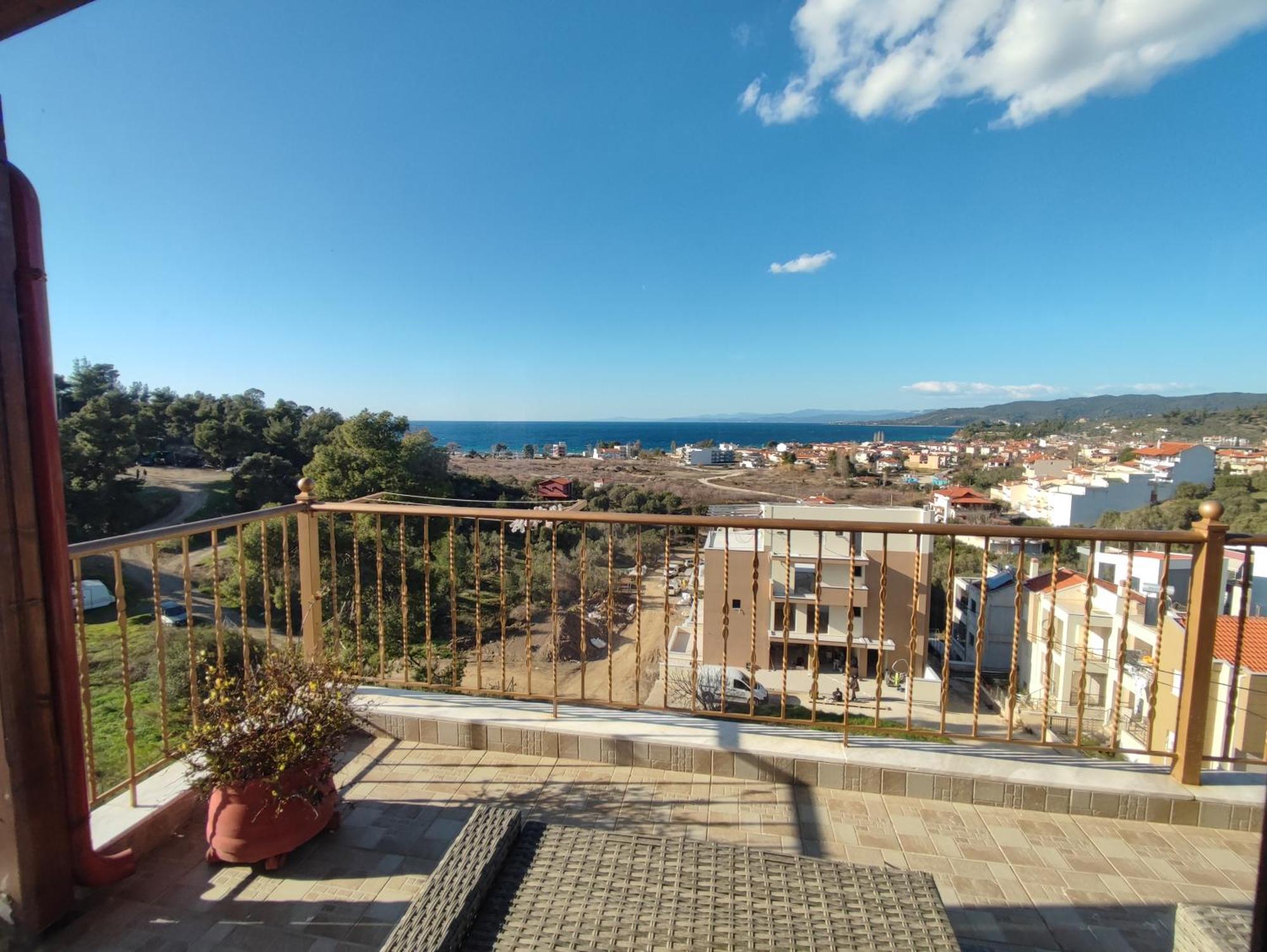 Apartamento Theasis Luxury Panoramic Penthouse Neos Marmaras Exterior foto